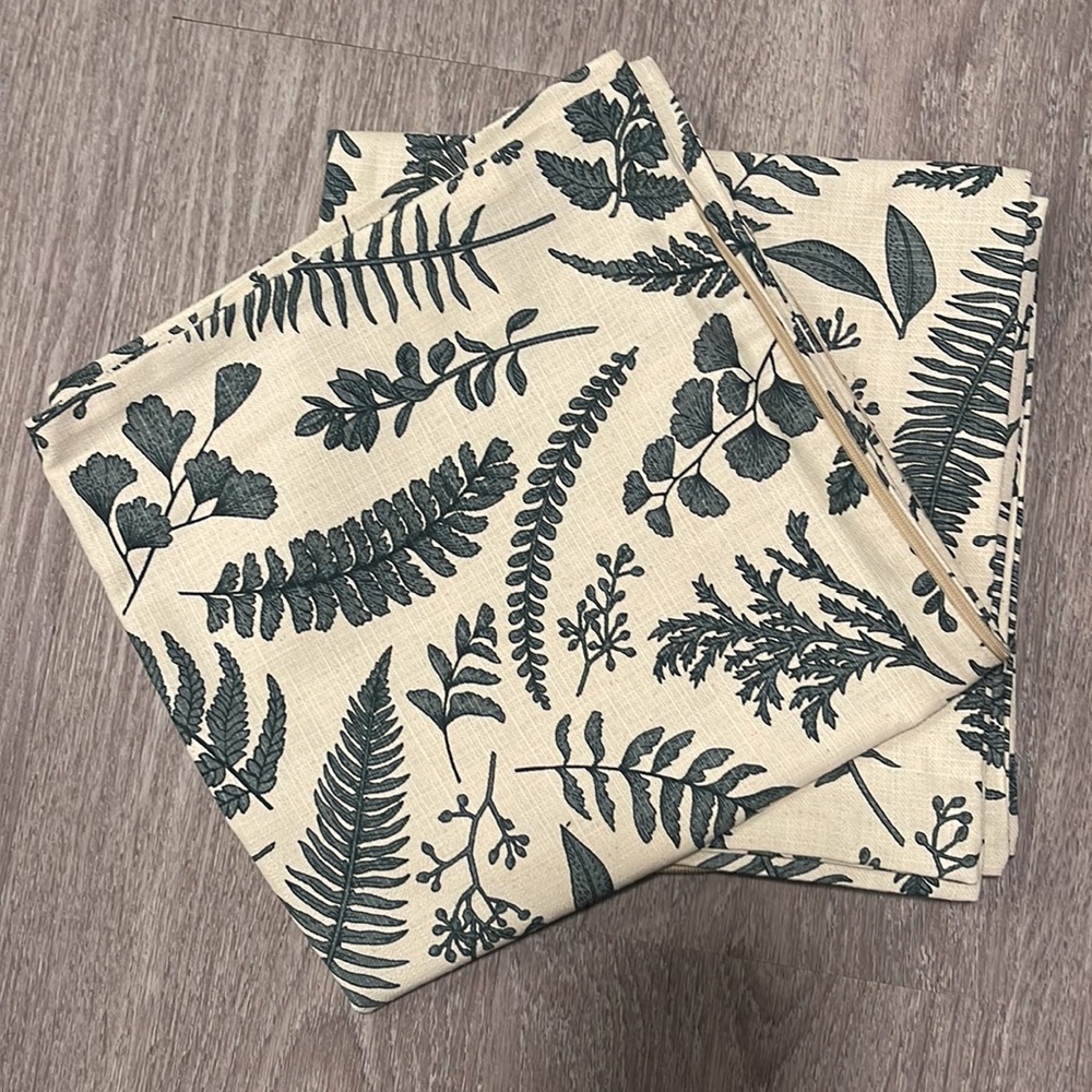 H&M pillow covers, set of 2